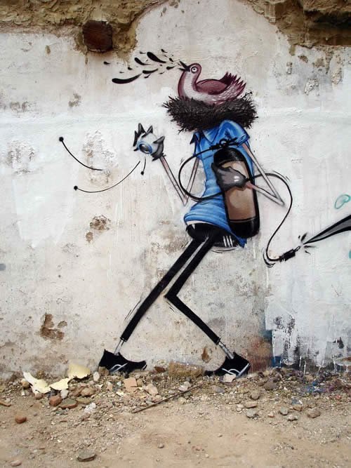 graffiti art by escif