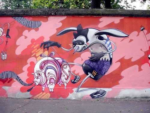 graffiti art by escif
