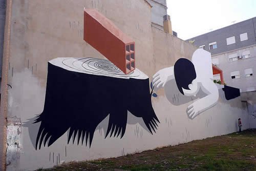 graffiti art by escif