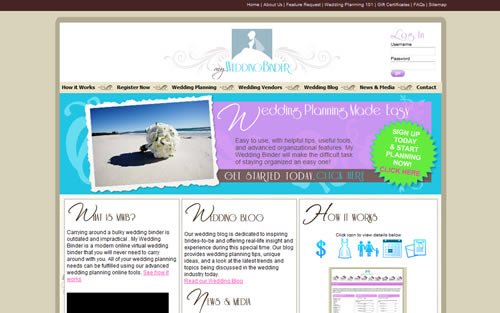 wedding planning websites