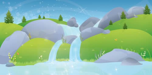 free nature vector backgrounds for websites