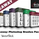 Giveaway: Photoshop Brushes Packs From VectorPack.net